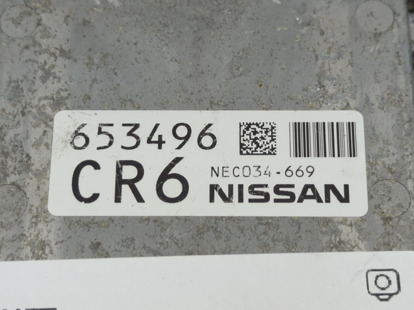 2018-2020 Infiniti Qx60 PCM Engine Control Computer ECU ECM PCU OEM P/N:NEC034-669 Fits Fits 2018 2019 2020 OEM Used Auto Pa