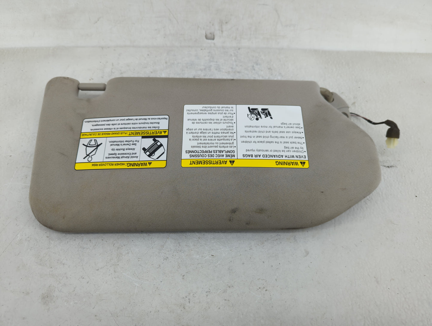 2019-2020 Infiniti Qx60 Sun Visor Shade Replacement Driver Left Mirror Fits Fits 2019 2020 OEM Used Auto Parts - Oemusedauto