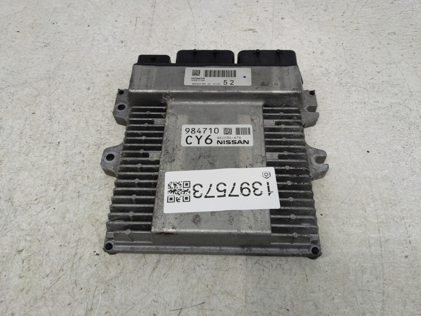 2018-2020 Infiniti Qx60 PCM Engine Control Computer ECU ECM PCU OEM P/N:NEC034-676 Fits Fits 2018 2019 2020 OEM Used Auto Pa