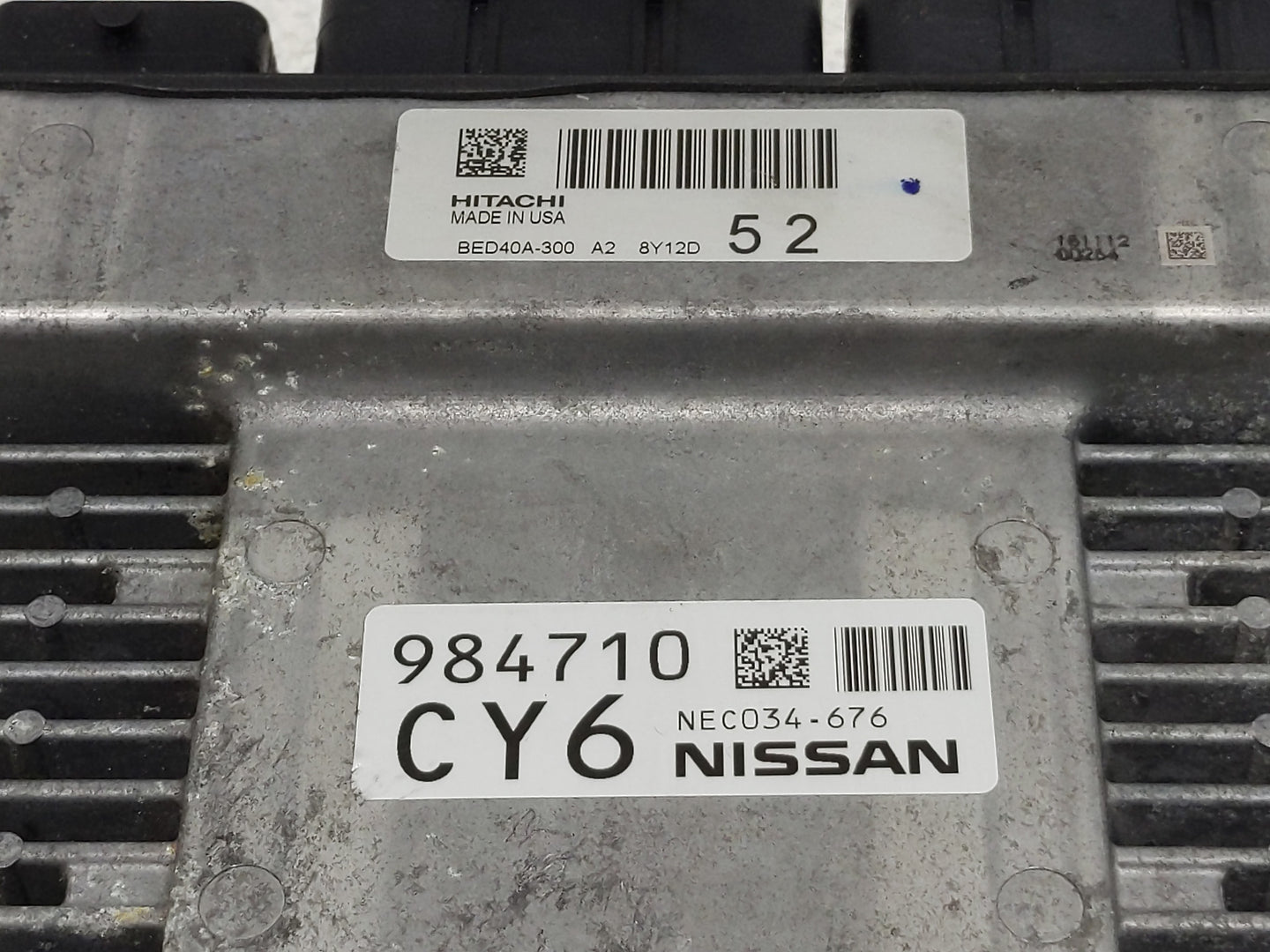 2018-2020 Infiniti Qx60 PCM Engine Control Computer ECU ECM PCU OEM P/N:NEC034-676 Fits Fits 2018 2019 2020 OEM Used Auto Pa