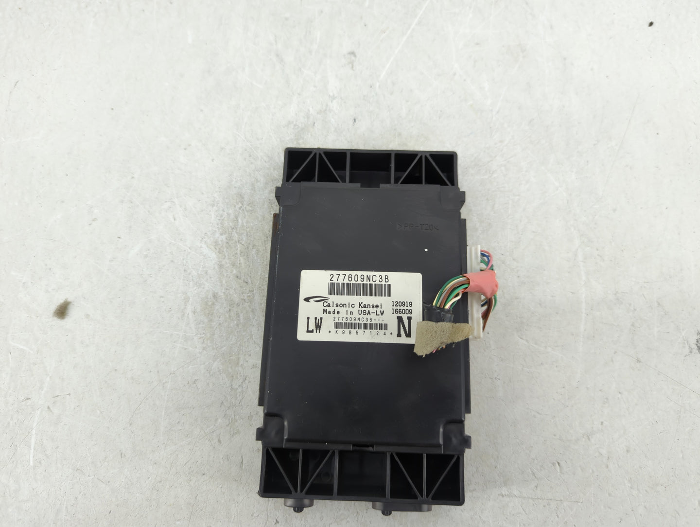 2019-2020 Infiniti Qx60 Temperature Control Module 277609nc3b - Oemusedautoparts1.com