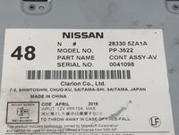 2017-2020 Infiniti Qx60 Radio AM FM Cd Player Receiver Replacement P/N:28330-5ZA1A Fits Fits 2017 2018 2019 2020 OEM Used Au