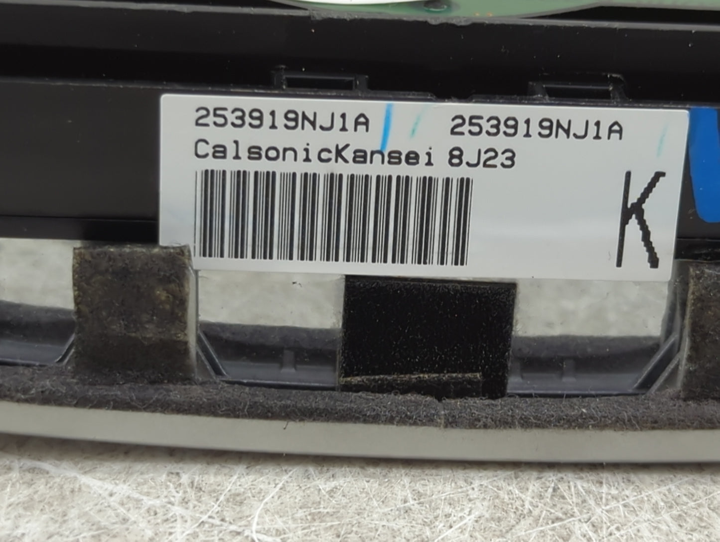 2019 Infiniti Qx60 Climate Control Module Temperature AC/Heater Replacement P/N:253919NJ1A Fits OEM Used Auto Parts - Oemuse