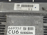 2018-2020 Infiniti Qx60 PCM Engine Control Computer ECU ECM PCU OEM P/N:BED40A-300 NEC034-672 Fits Fits 2018 2019 2020 OEM U