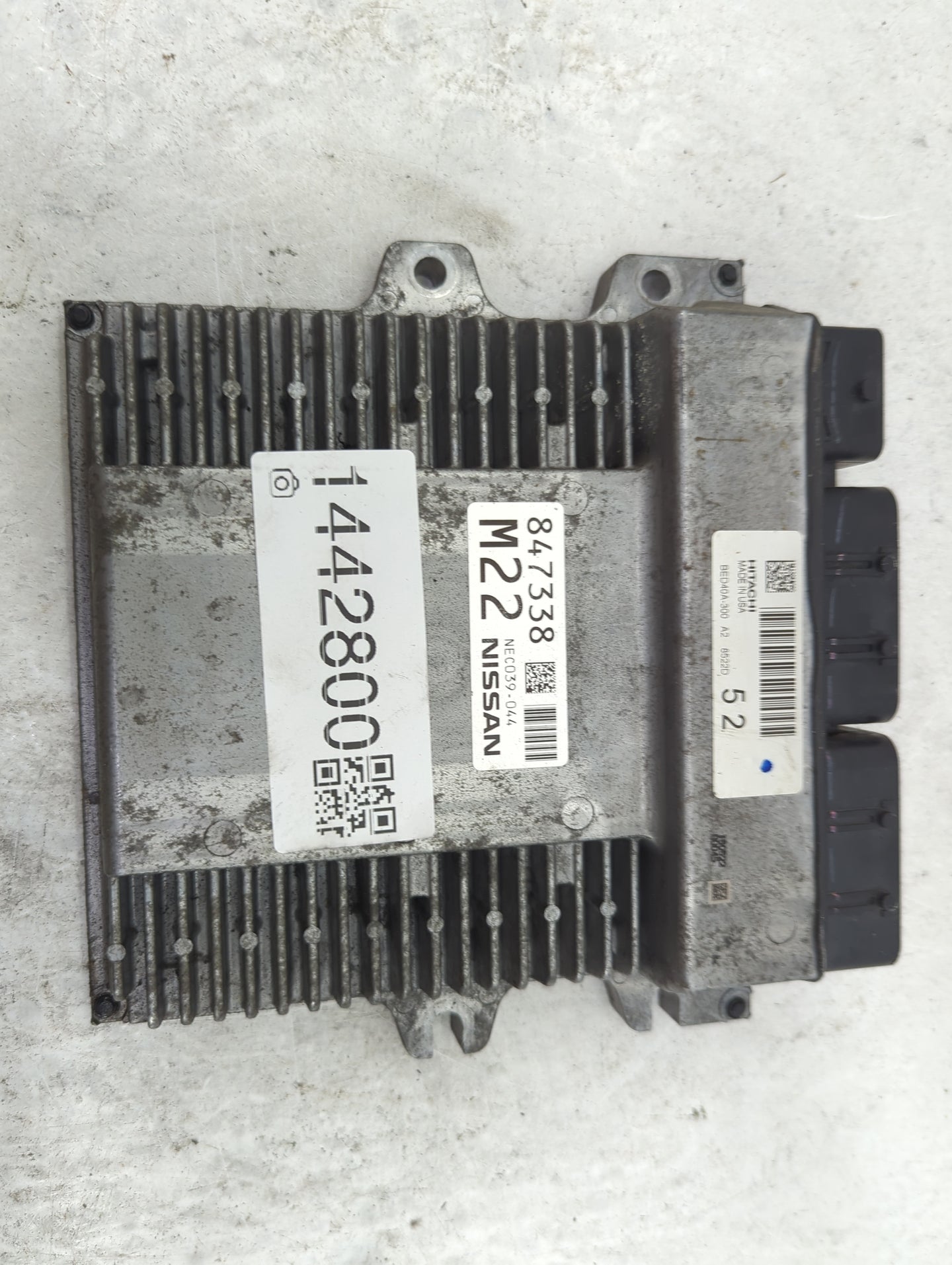 2018-2020 Infiniti Qx60 PCM Engine Control Computer ECU ECM PCU OEM P/N:NEC039-044 BED40A-300 Fits Fits 2018 2019 2020 OEM U