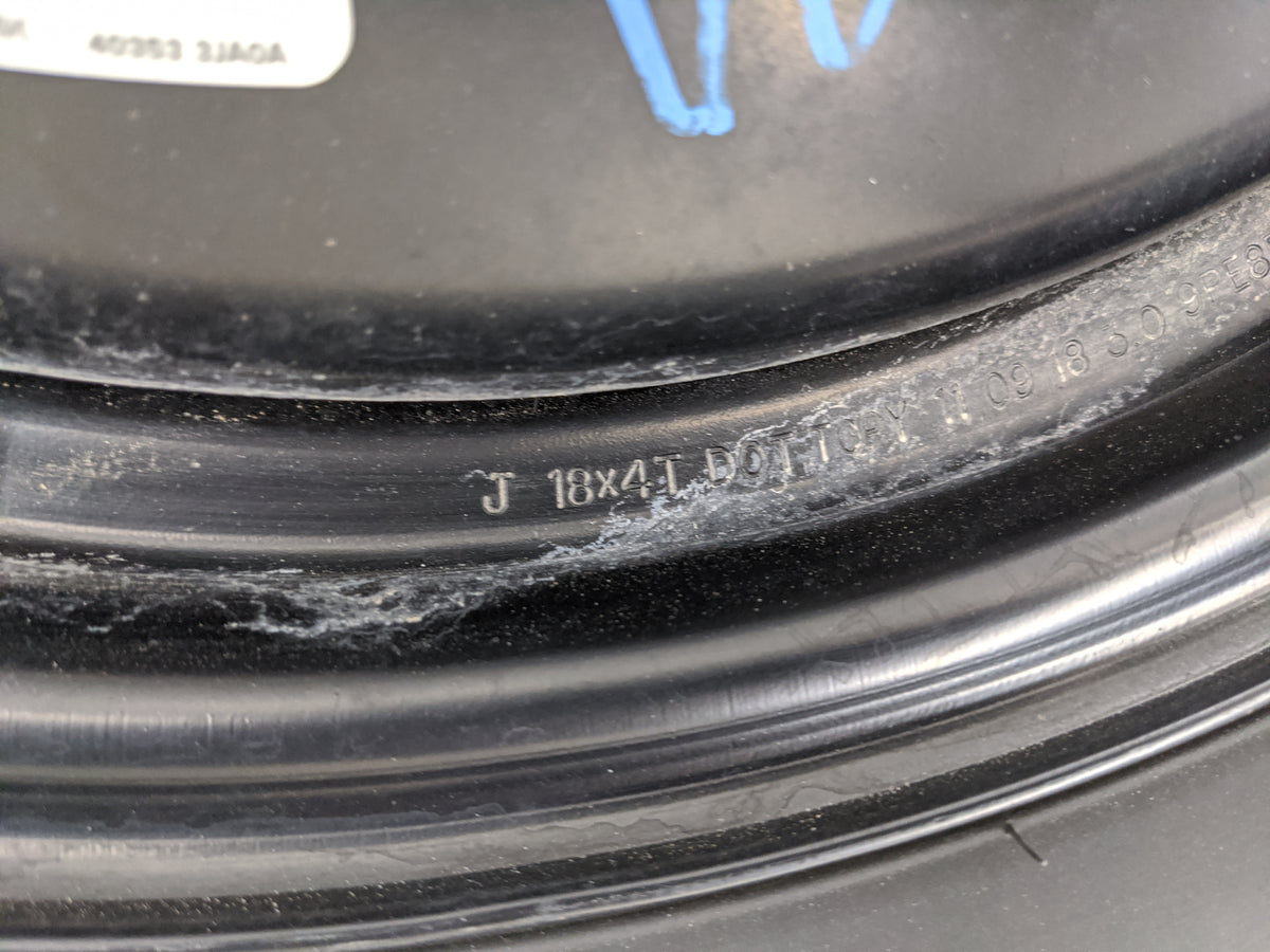 2016-2020 Infiniti Qx60 Spare Donut Tire Wheel Rim Oem - Oemusedautoparts1.com