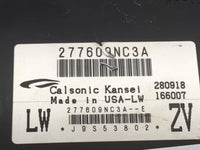 2017-2020 Infiniti Qx60 Radio AM FM Cd Player Receiver Replacement P/N:277609NC3A 277609NC3A--E Fits Fits 2017 2018 2019 202