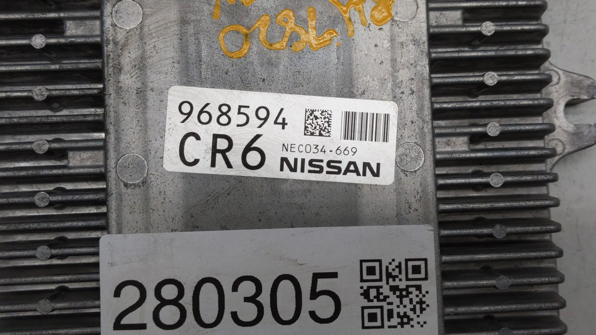 2018-2020 Infiniti Qx60 PCM Engine Control Computer ECU ECM PCU OEM P/N:BED40D-300 A1 237F0 9PJ1A, BED40A-300 Fits 2018 2019