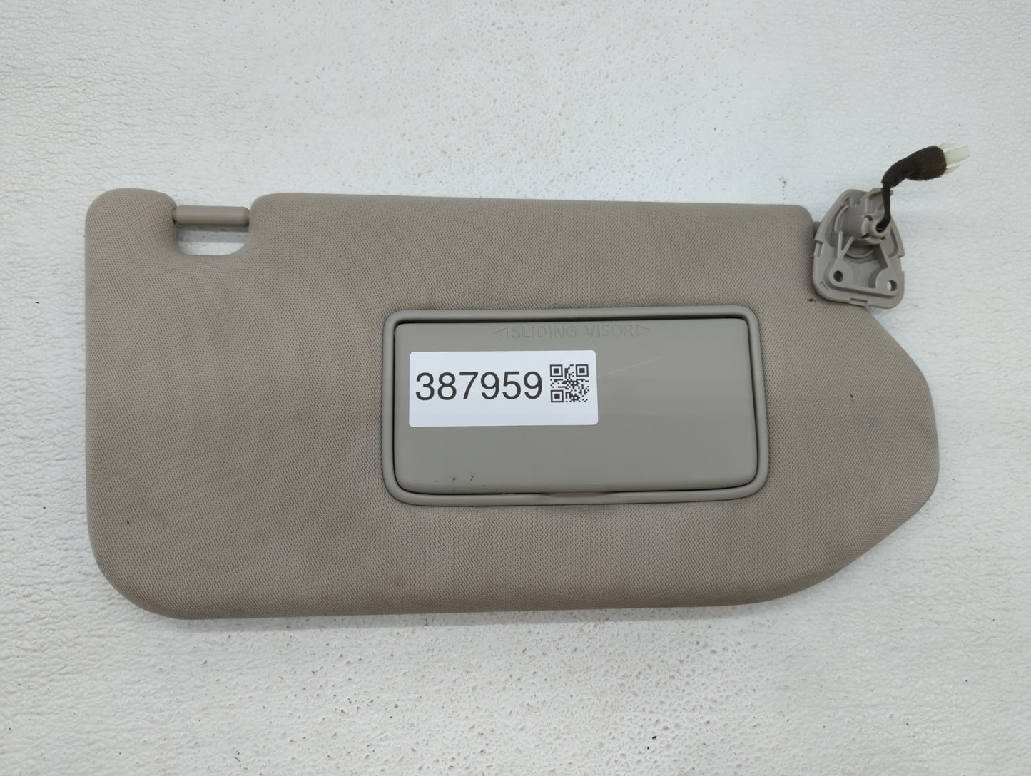 2019 Infiniti Qx60 Sun Visor Shade Replacement Passenger Right Mirror Fits OEM Used Auto Parts - Oemusedautoparts1.com