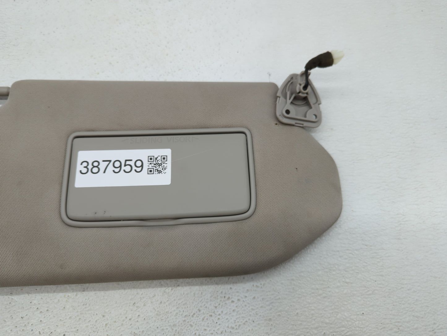 2019 Infiniti Qx60 Sun Visor Shade Replacement Passenger Right Mirror Fits OEM Used Auto Parts - Oemusedautoparts1.com