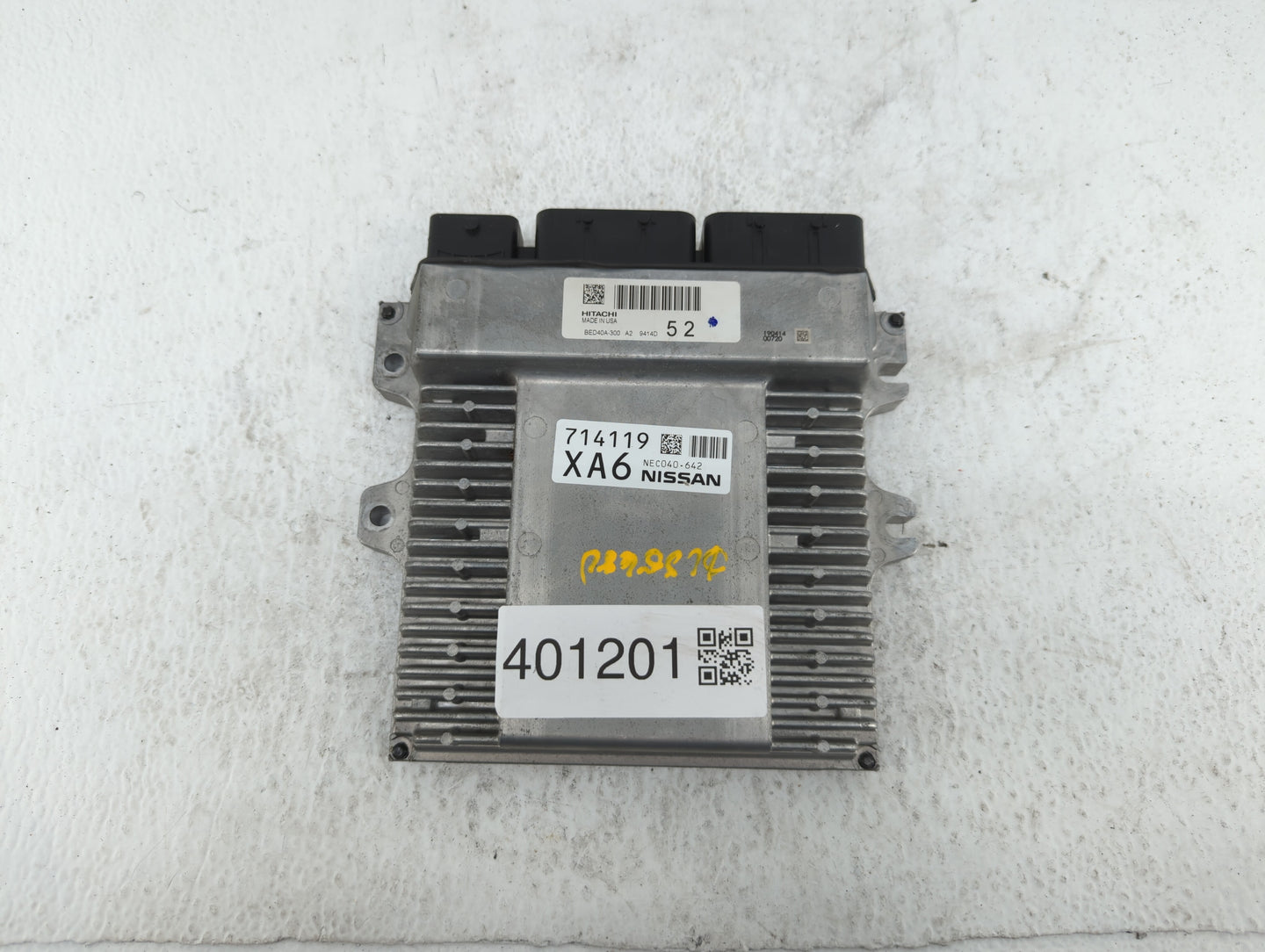 2018-2019 Infiniti Qx60 PCM Engine Control Computer ECU ECM PCU OEM P/N:NEC040-642 BED40A-300, NEC035-002 Fits Fits 2018 201