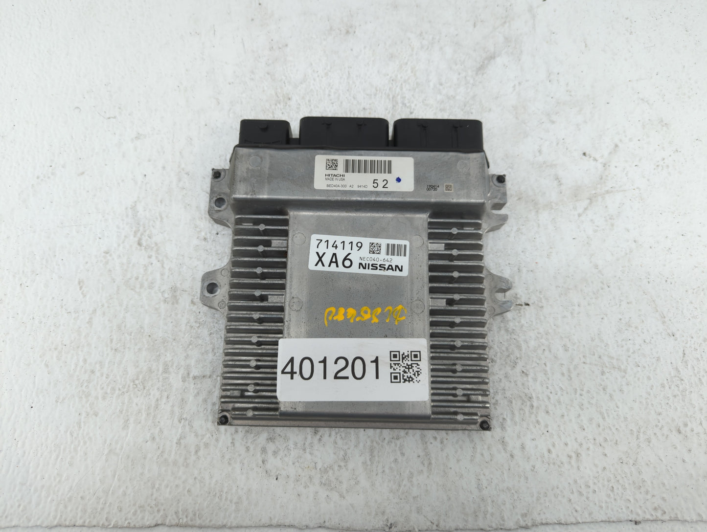 2018-2019 Infiniti Qx60 PCM Engine Control Computer ECU ECM PCU OEM P/N:NEC040-642 BED40A-300, NEC035-002 Fits Fits 2018 201