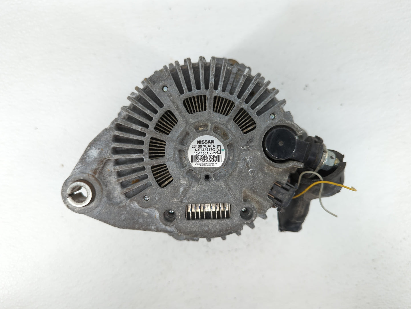 2017-2020 Infiniti Qx60 Alternator Replacement Generator Charging Assembly Engine OEM P/N:23100 9UA0A Fits OEM Used Auto Par