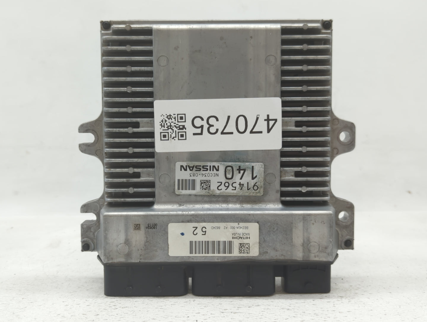 2018-2020 Infiniti Qx60 PCM Engine Control Computer ECU ECM PCU OEM P/N:NEC034-083 BED40A-300 A2 Fits Fits 2018 2019 2020 OE
