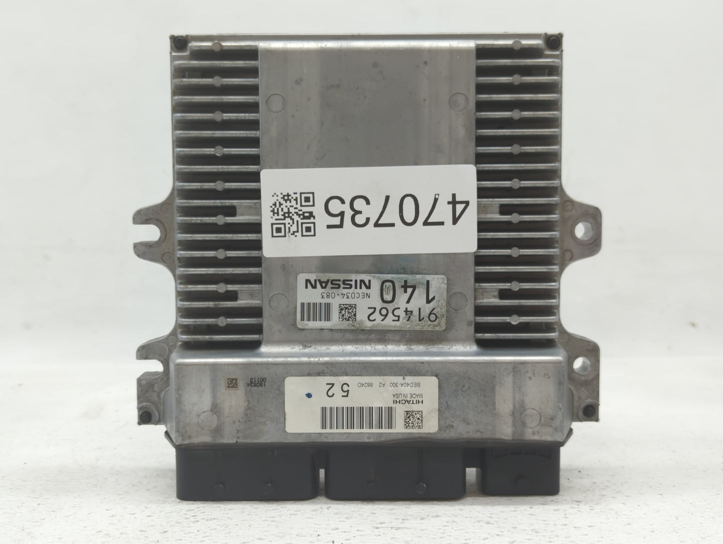 2018-2020 Infiniti Qx60 PCM Engine Control Computer ECU ECM PCU OEM P/N:NEC034-083 BED40A-300 A2 Fits Fits 2018 2019 2020 OE