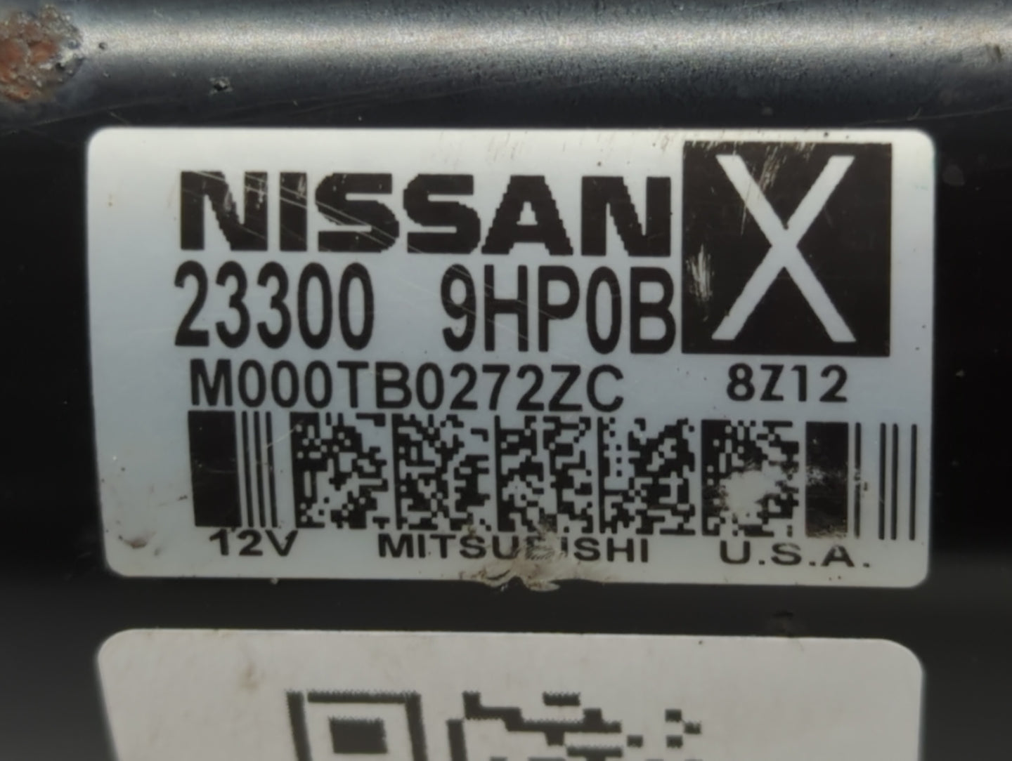 2015-2020 Infiniti Qx60 Car Starter Motor Solenoid OEM P/N:23300 9HP0B Fits Fits 2015 2016 2017 2018 2019 2020 2021 2022 OEM