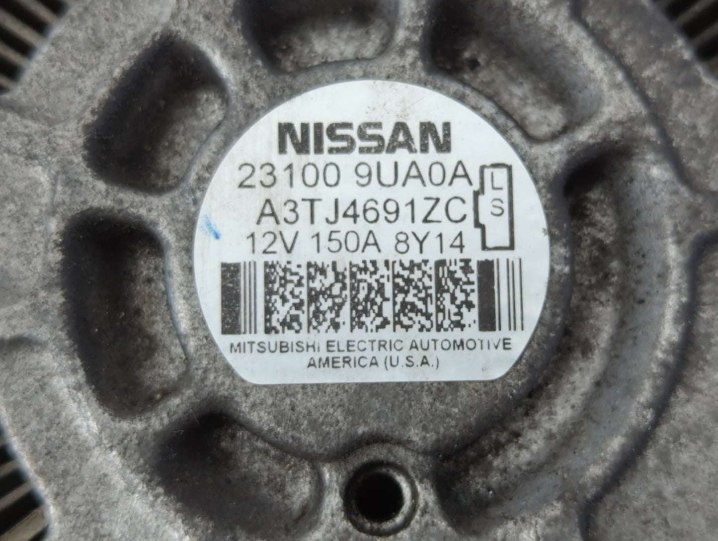 2017-2020 Infiniti Qx60 Alternator Replacement Generator Charging Assembly Engine OEM P/N:A3TJ4691ZC 23100 9UA0A Fits OEM Us