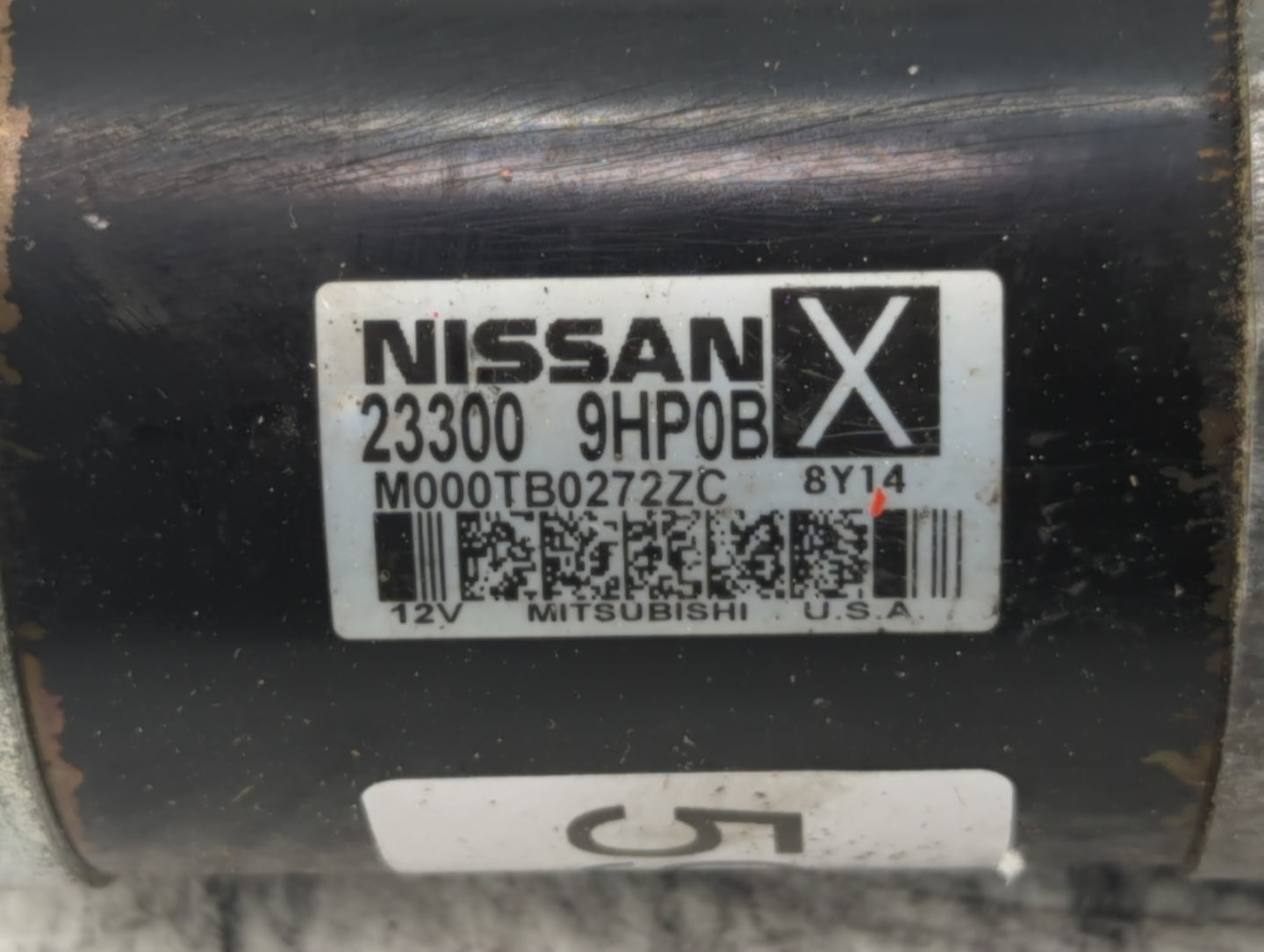 2015-2020 Infiniti Qx60 Car Starter Motor Solenoid OEM P/N:23300 9HP0B Fits Fits 2015 2016 2017 2018 2019 2020 2021 2022 OEM