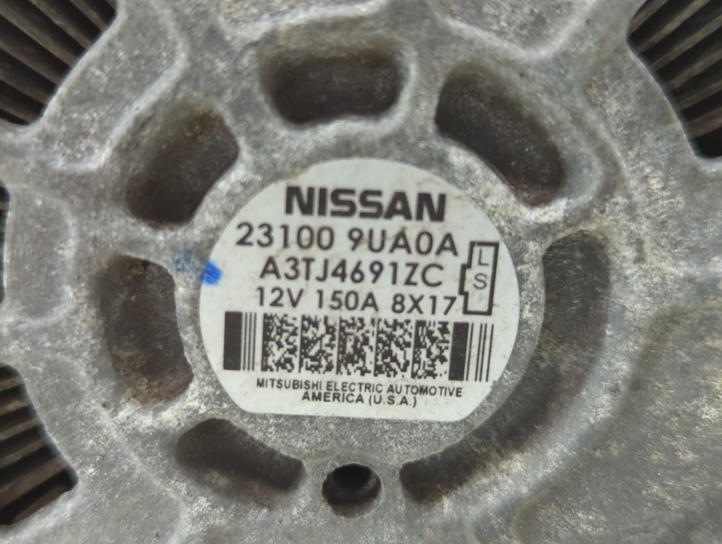 2017-2020 Infiniti Qx60 Alternator Replacement Generator Charging Assembly Engine OEM P/N:A3TJ4691ZC 23100 9UA0A Fits OEM Us