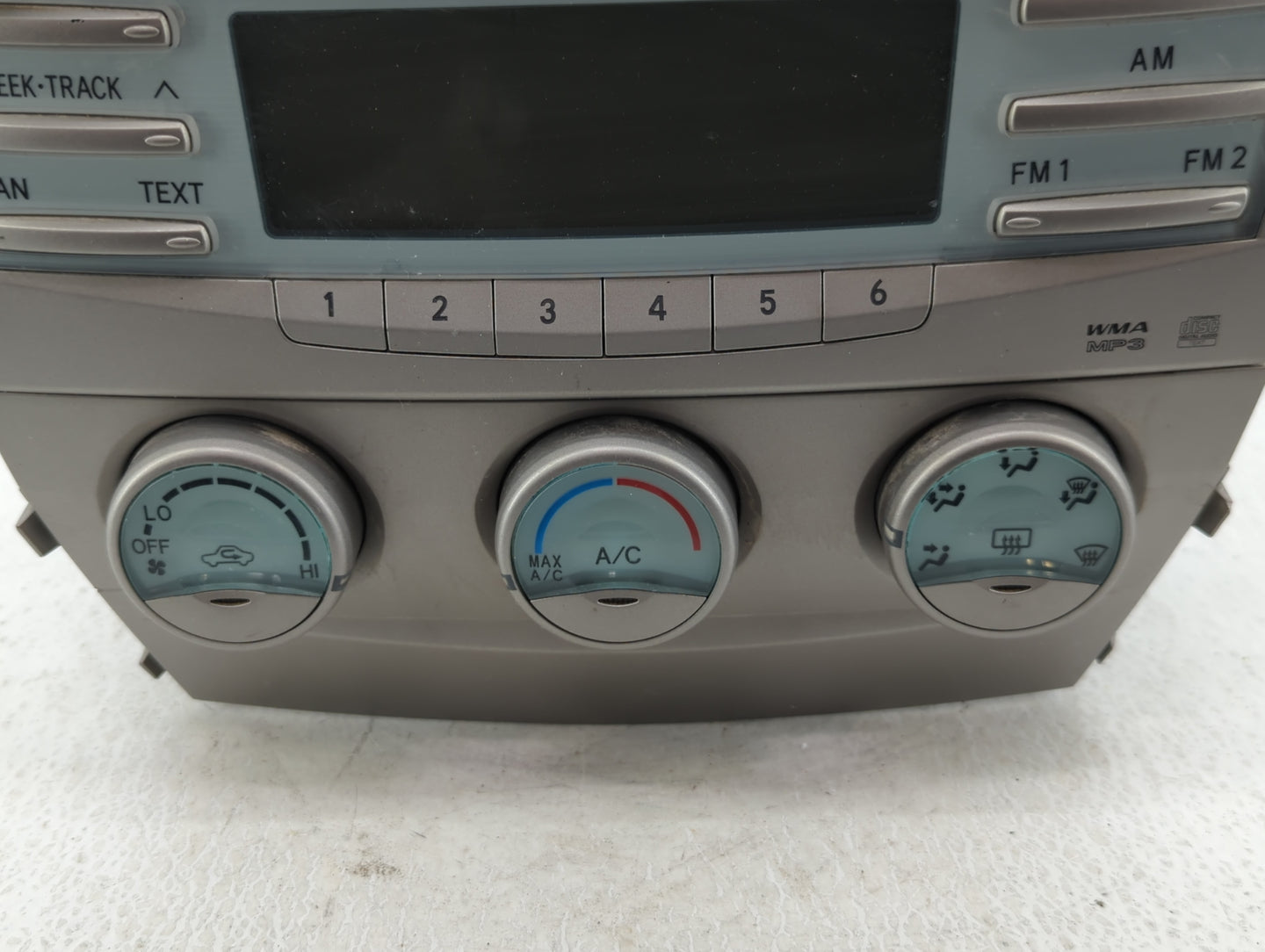 2017-2020 Infiniti Qx60 Radio AM FM Cd Player Receiver Replacement P/N:86120-06180 Fits Fits 2017 2018 2019 2020 OEM Used Au
