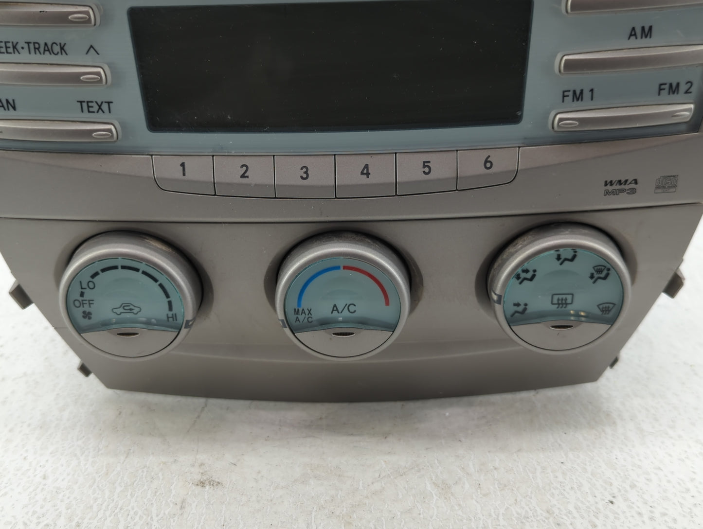 2017-2020 Infiniti Qx60 Radio AM FM Cd Player Receiver Replacement P/N:86120-06180 Fits Fits 2017 2018 2019 2020 OEM Used Au
