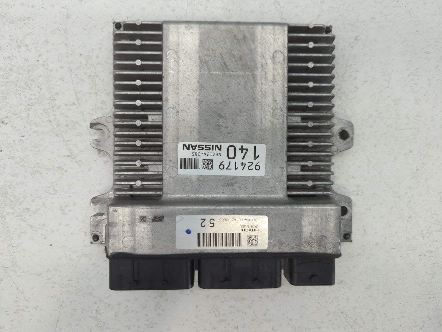 2018-2020 Infiniti Qx60 PCM Engine Control Computer ECU ECM PCU OEM P/N:NEC034-083 924179 Fits Fits 2018 2019 2020 OEM Used 