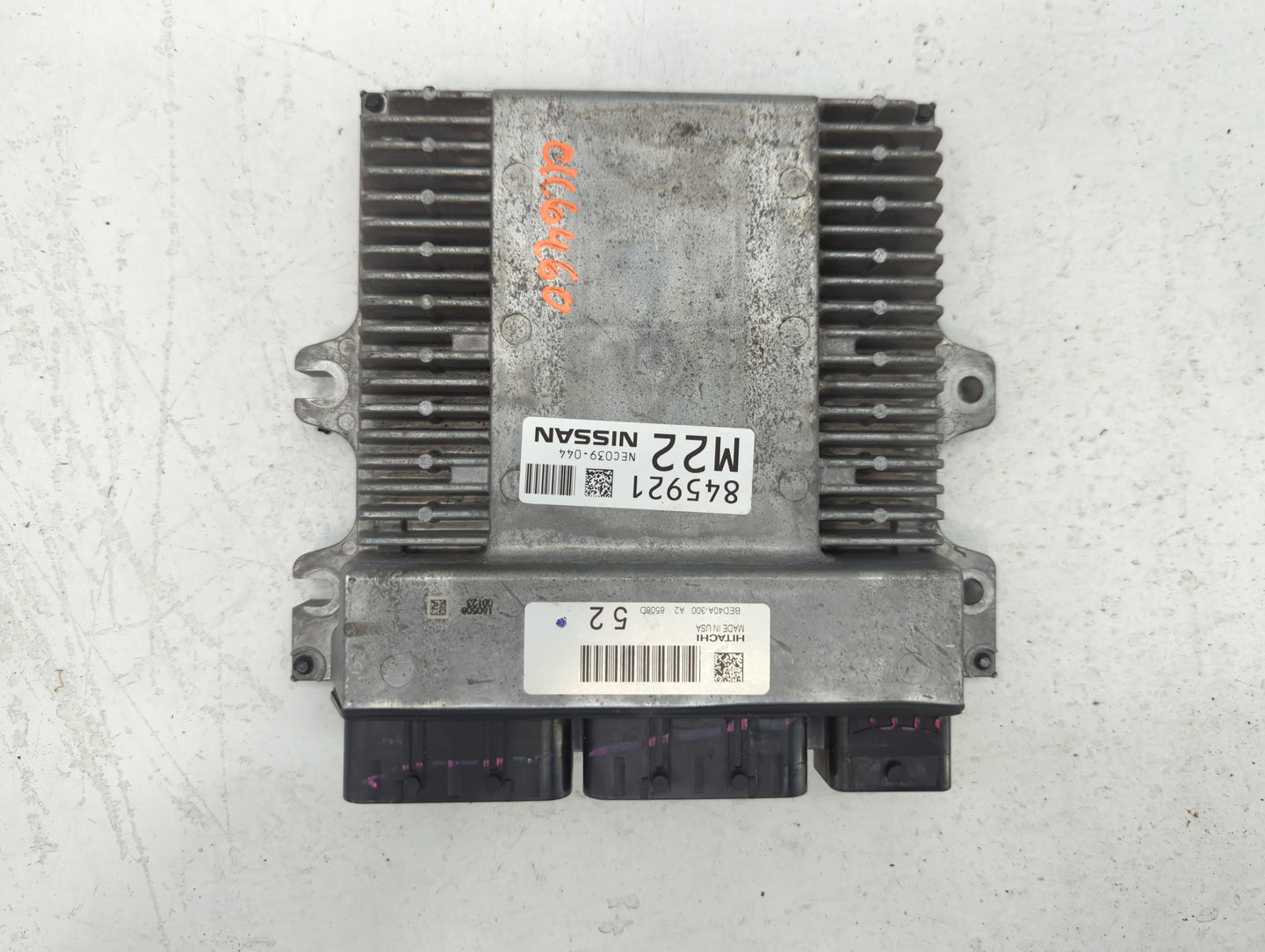 2018-2020 Infiniti Qx60 PCM Engine Control Computer ECU ECM PCU OEM P/N:NEC034-083 924179 Fits Fits 2018 2019 2020 OEM Used 