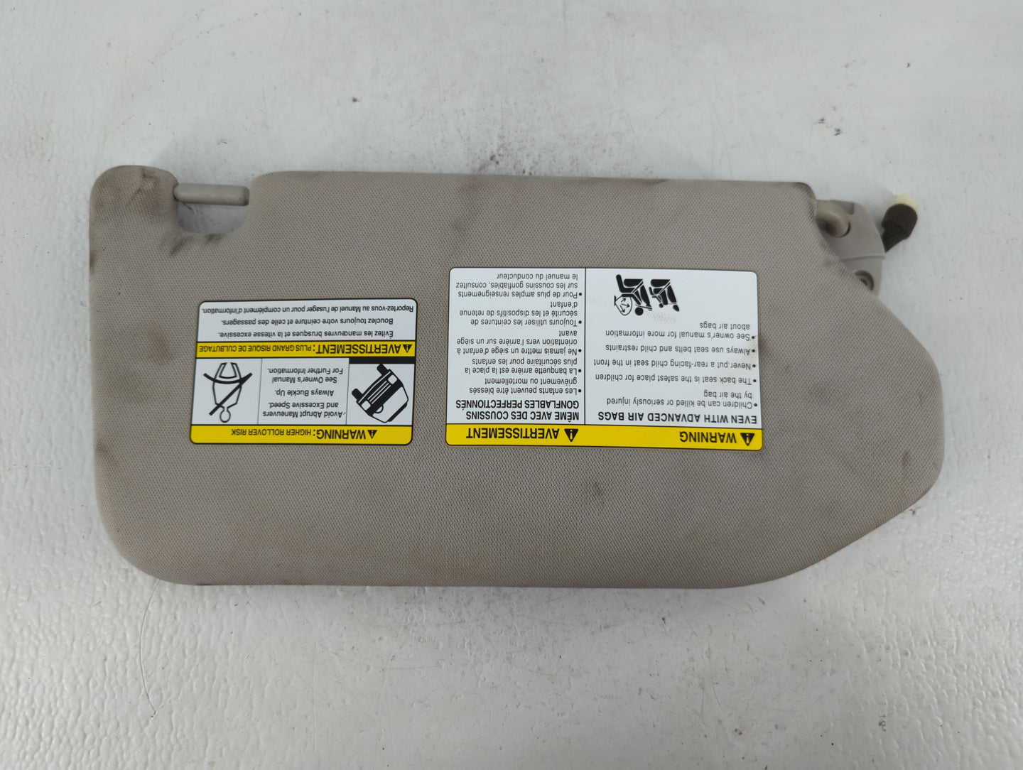 2019-2020 Infiniti Qx60 Sun Visor Shade Replacement Driver Left Mirror Fits Fits 2019 2020 OEM Used Auto Parts - Oemusedauto