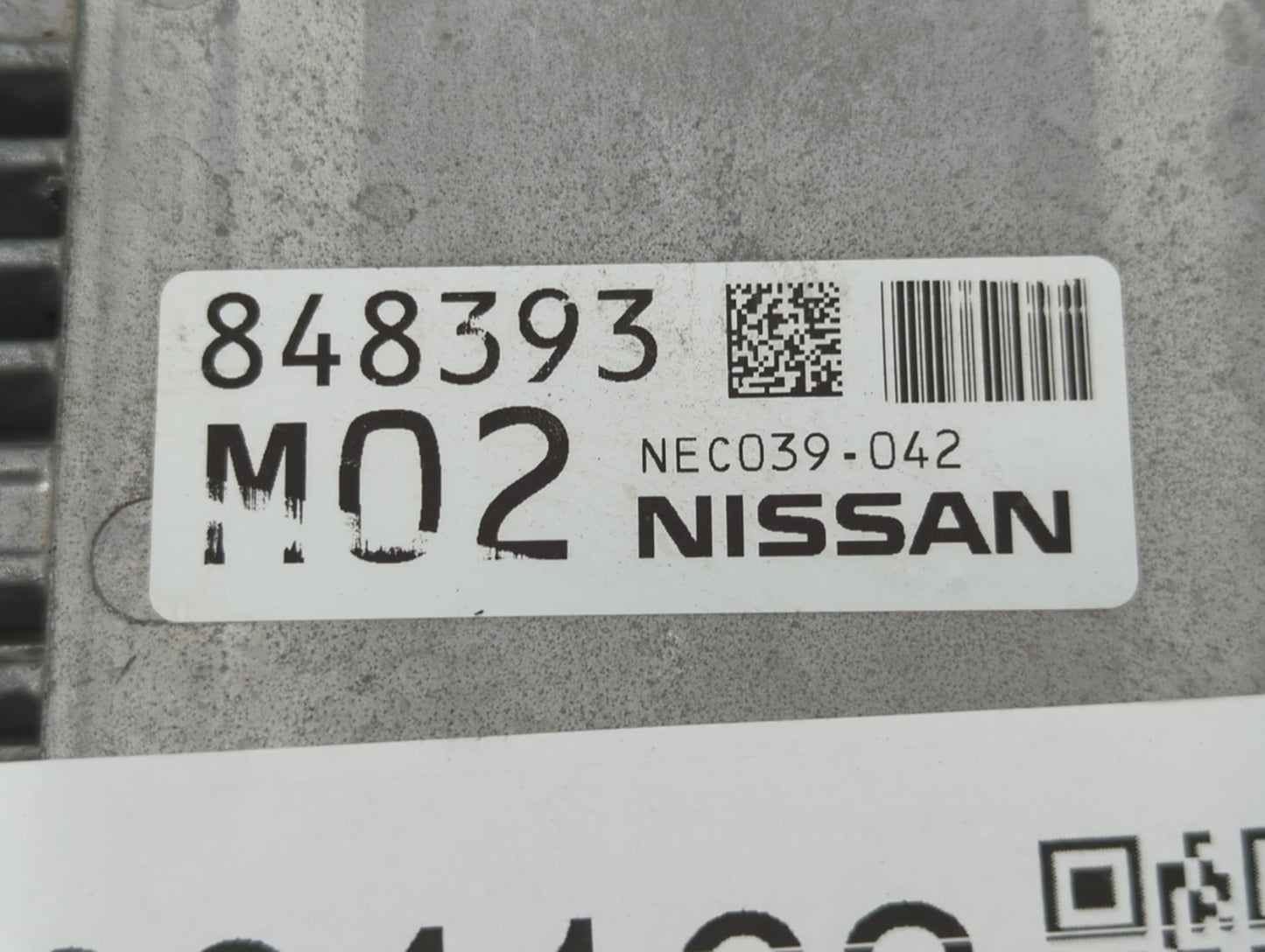 2018-2020 Infiniti Qx60 PCM Engine Control Computer ECU ECM PCU OEM P/N:848393 M02 NEC039-042 Fits Fits 2018 2019 2020 OEM U