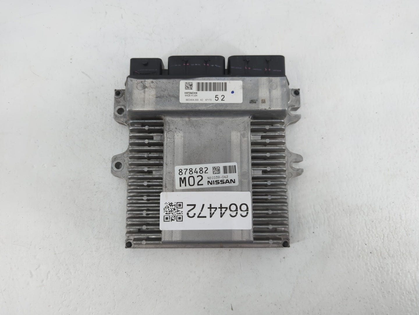 2018-2020 Infiniti Qx60 PCM Engine Control Computer ECU ECM PCU OEM P/N:878482 M02 NEC039-042 Fits Fits 2018 2019 2020 OEM U