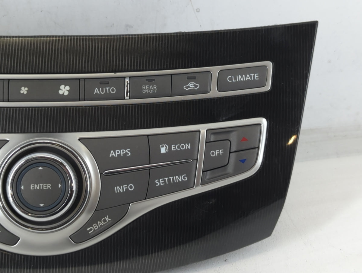 Infiniti Qx60 Am Fm Cd Player Radio Receiver 674172 - Oemusedautoparts1.com
