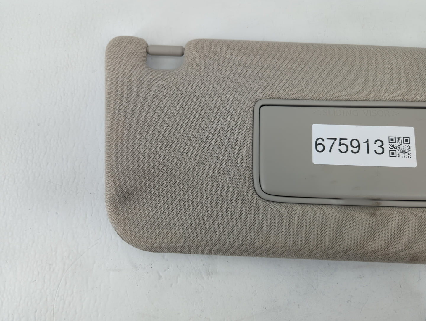 2019-2020 Infiniti Qx60 Sun Visor Shade Replacement Passenger Right Mirror Fits Fits 2019 2020 OEM Used Auto Parts - Oemused