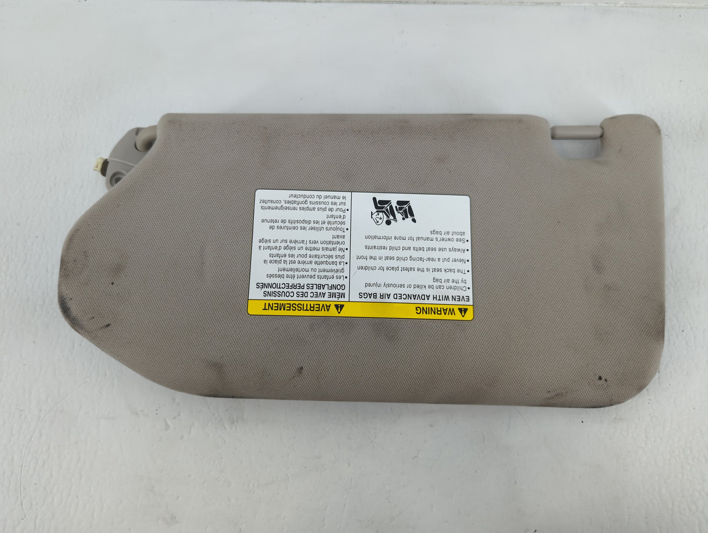 2019-2020 Infiniti Qx60 Sun Visor Shade Replacement Passenger Right Mirror Fits Fits 2019 2020 OEM Used Auto Parts - Oemused