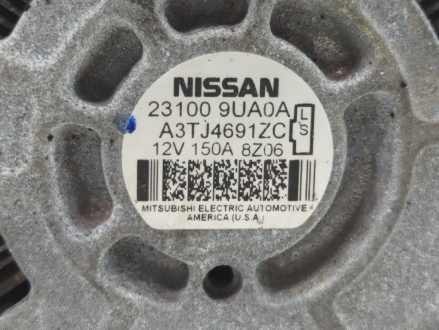2017-2020 Infiniti Qx60 Alternator Replacement Generator Charging Assembly Engine OEM P/N:A3TJ4691ZC 23100 9UA0A Fits OEM Us