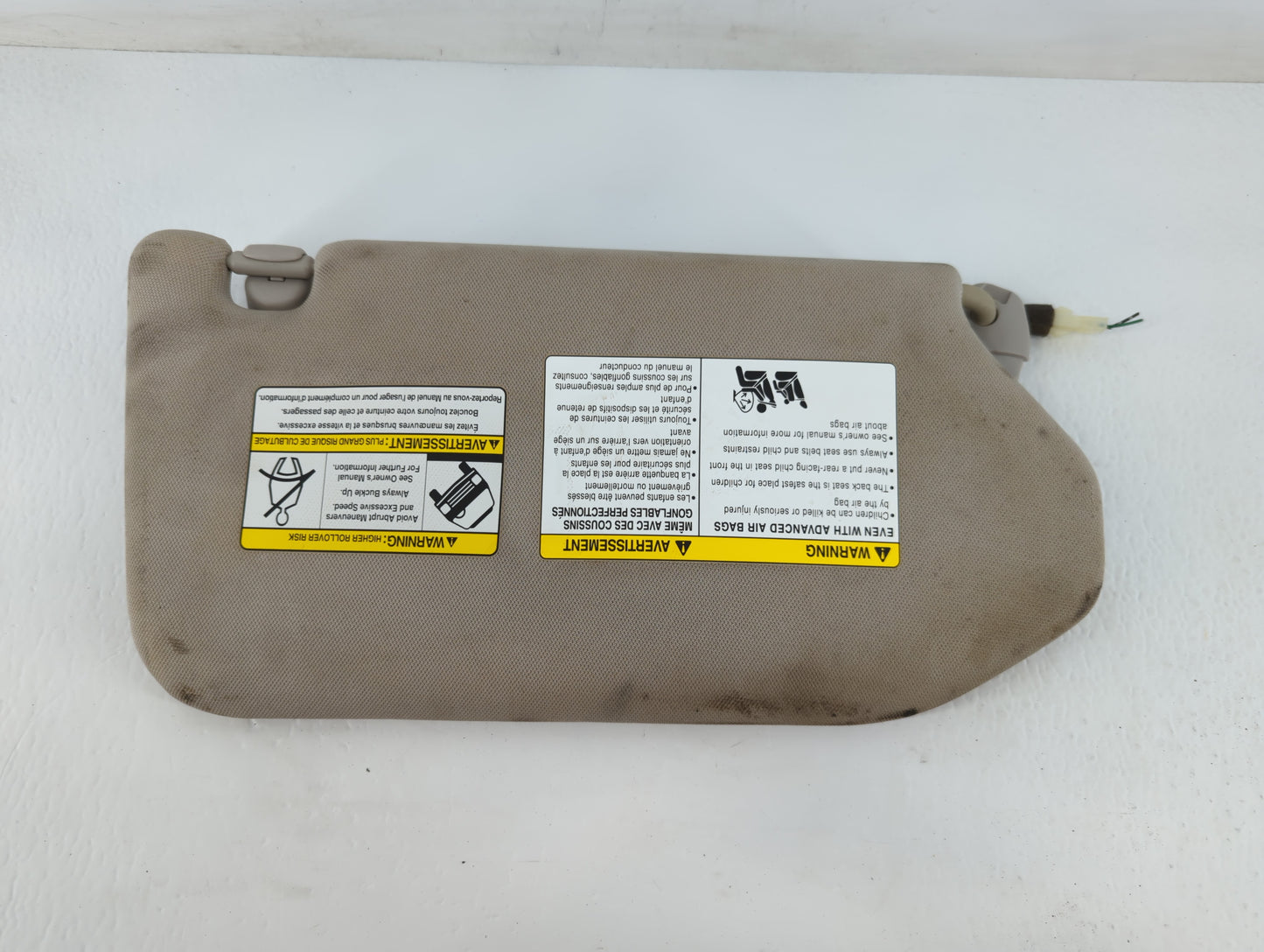 2019-2020 Infiniti Qx60 Sun Visor Shade Replacement Driver Left Mirror Fits Fits 2019 2020 OEM Used Auto Parts - Oemusedauto