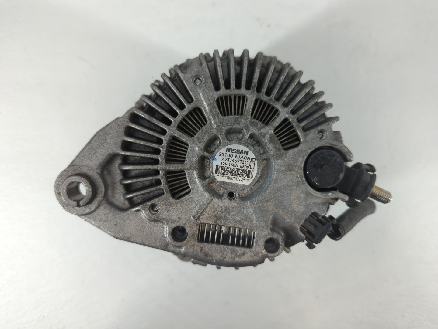 2017-2020 Infiniti Qx60 Alternator Replacement Generator Charging Assembly Engine OEM P/N:23100 9UA0A Fits OEM Used Auto Par