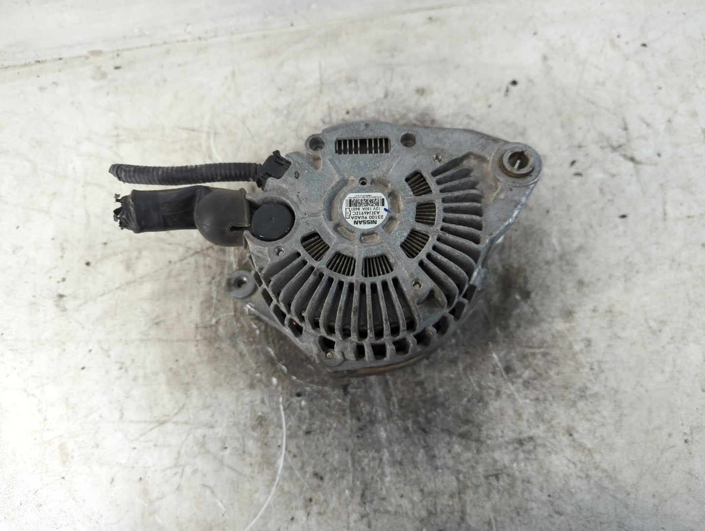 2017-2020 Infiniti Qx60 Alternator Replacement Generator Charging Assembly Engine OEM P/N:23100 9UA0A Fits OEM Used Auto Par
