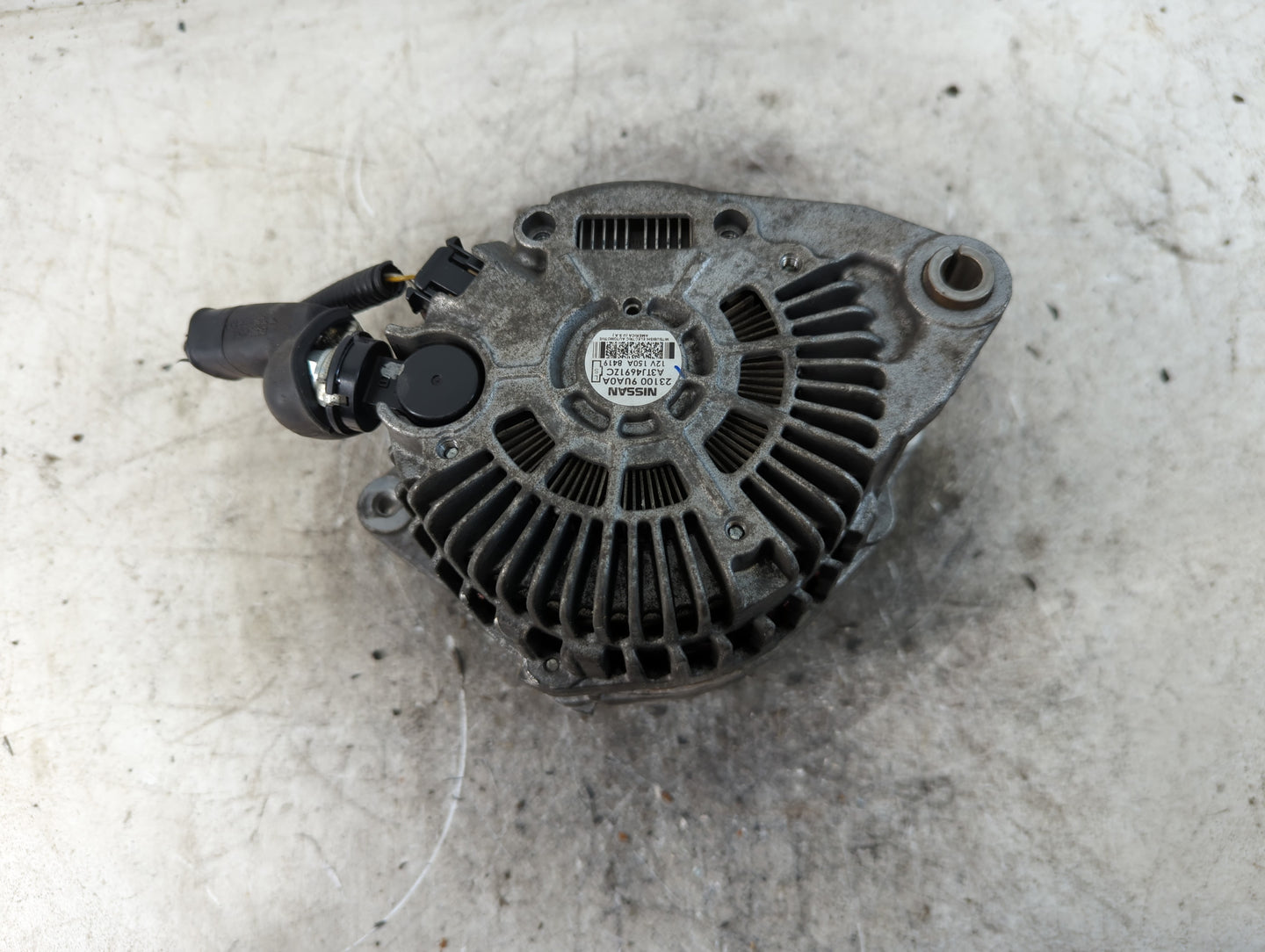 2017-2020 Infiniti Qx60 Alternator Replacement Generator Charging Assembly Engine OEM P/N:23100 9UA0A Fits OEM Used Auto Par