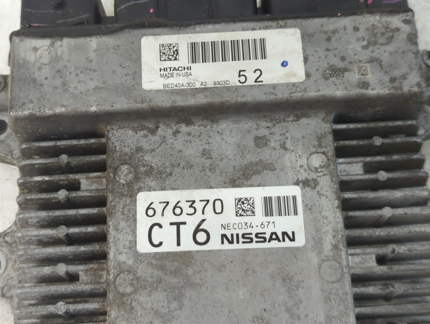 2018-2020 Infiniti Qx60 PCM Engine Control Computer ECU ECM PCU OEM P/N:BED40A-300 A2 NEC034-671 Fits Fits 2018 2019 2020 OE