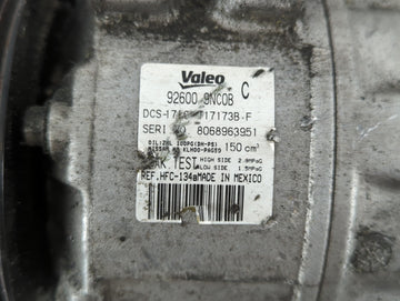 2016-2020 Infiniti Qx60 Air Conditioning A/c Ac Compressor Oem