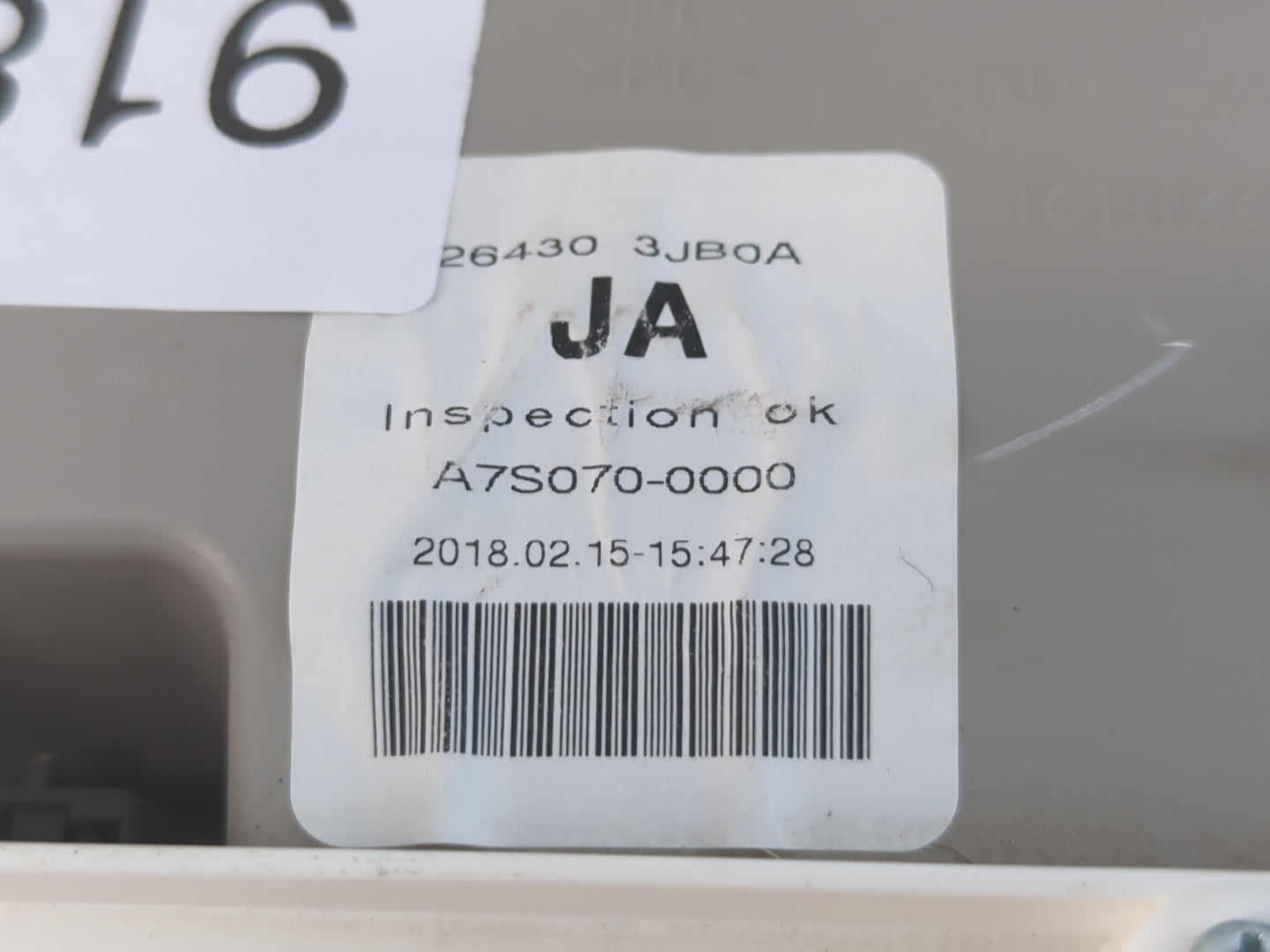 2019 Infiniti Qx60 Overhead Roof Console - Oemusedautoparts1.com