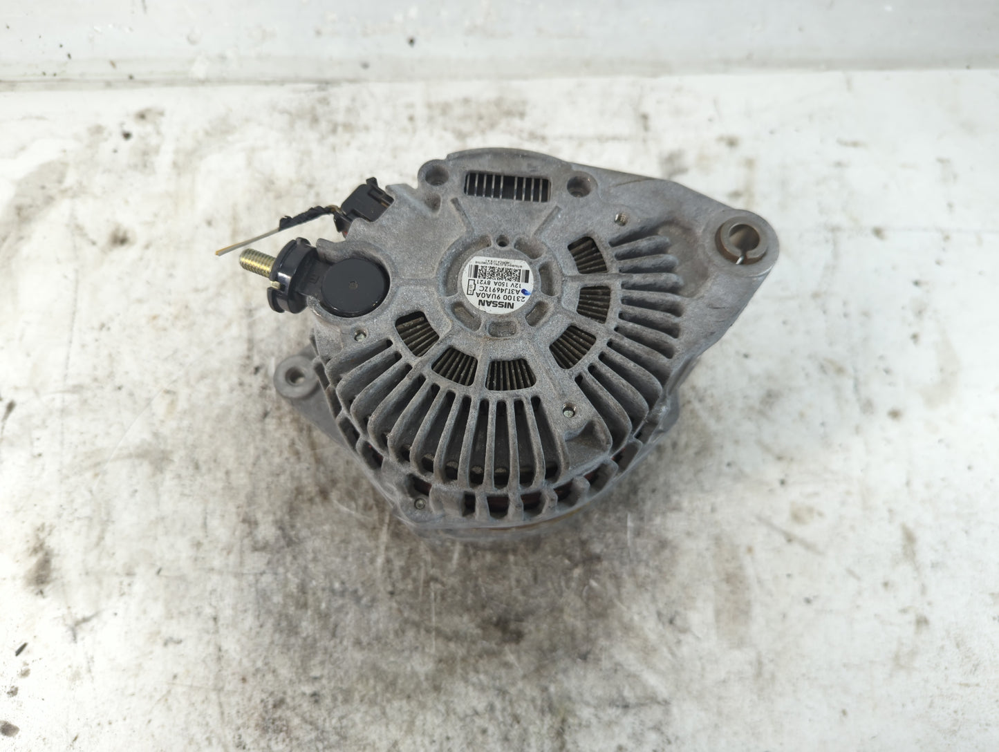 2017-2020 Infiniti Qx60 Alternator Replacement Generator Charging Assembly Engine OEM P/N:23100 9UA0A Fits OEM Used Auto Par