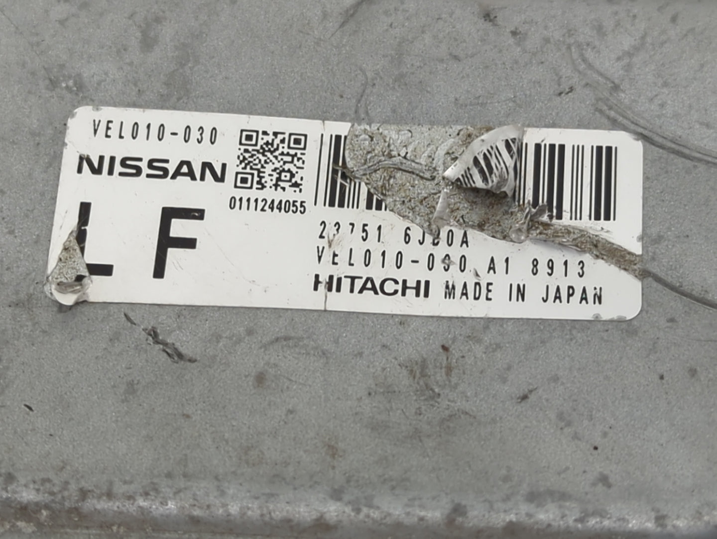 2019 Infiniti Qx80 PCM Engine Control Computer ECU ECM PCU OEM P/N:23751 6JB0A VEL010-030 Fits Fits 2020 2021 2022 OEM Used 