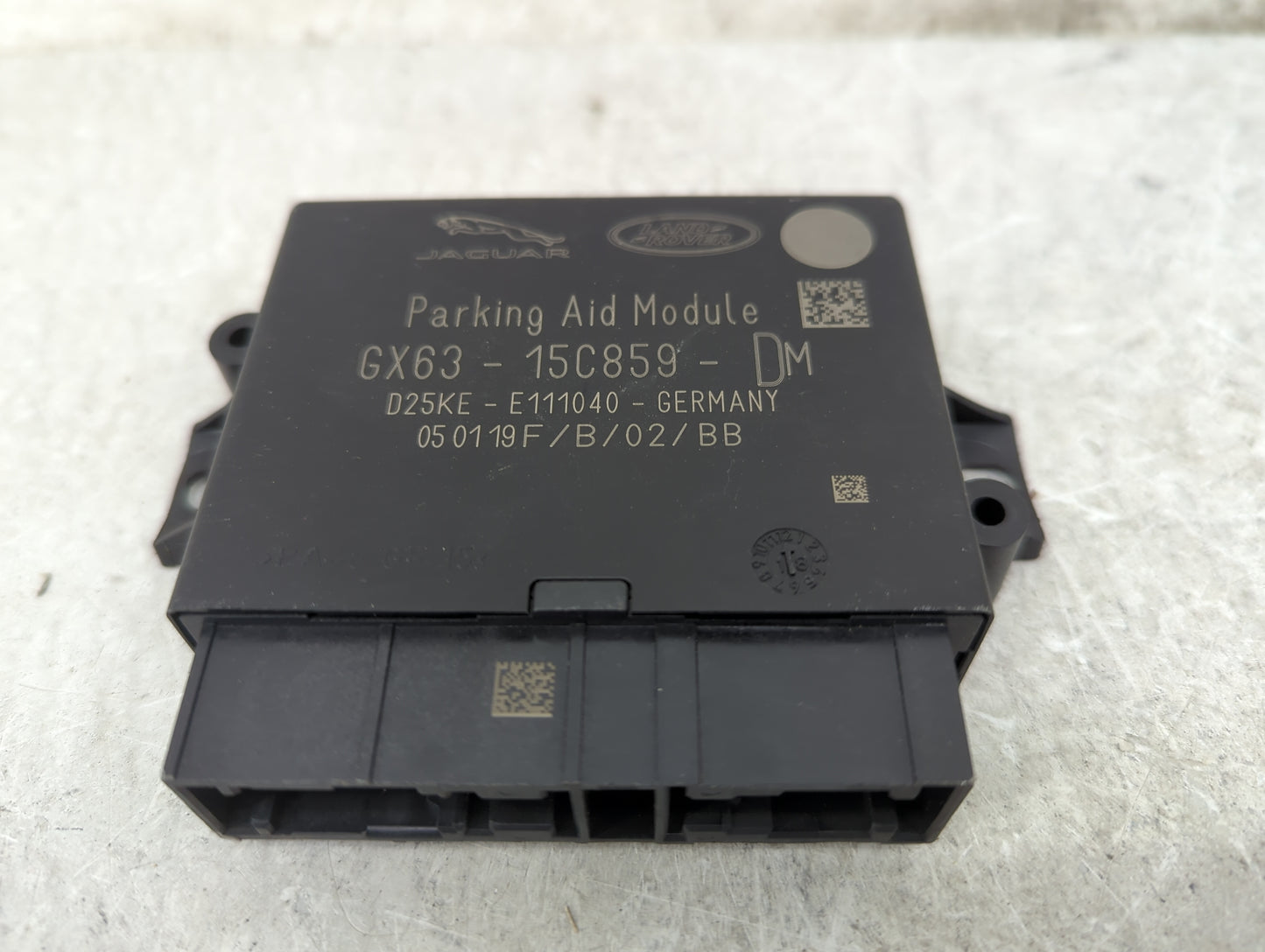2019 Jaguar E-pace Driver Assist Control Module Gx63-15c859-dm - Oemusedautoparts1.com