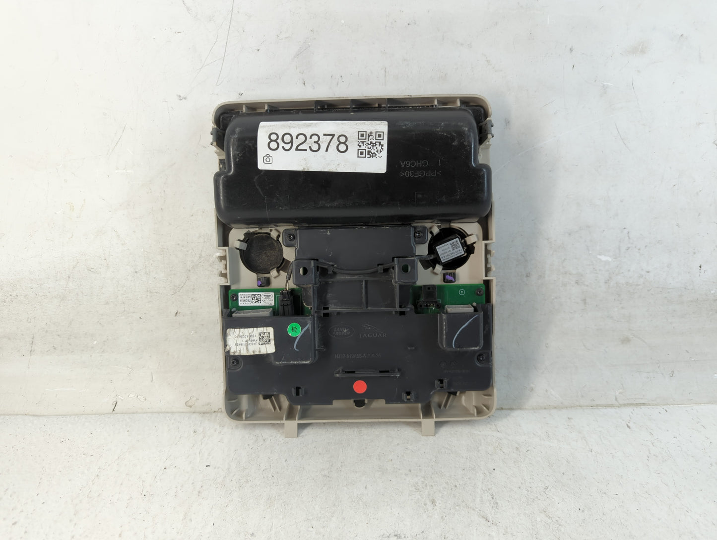 2018-2020 Jaguar F-pace Overhead Roof Console 892378 - Oemusedautoparts1.com