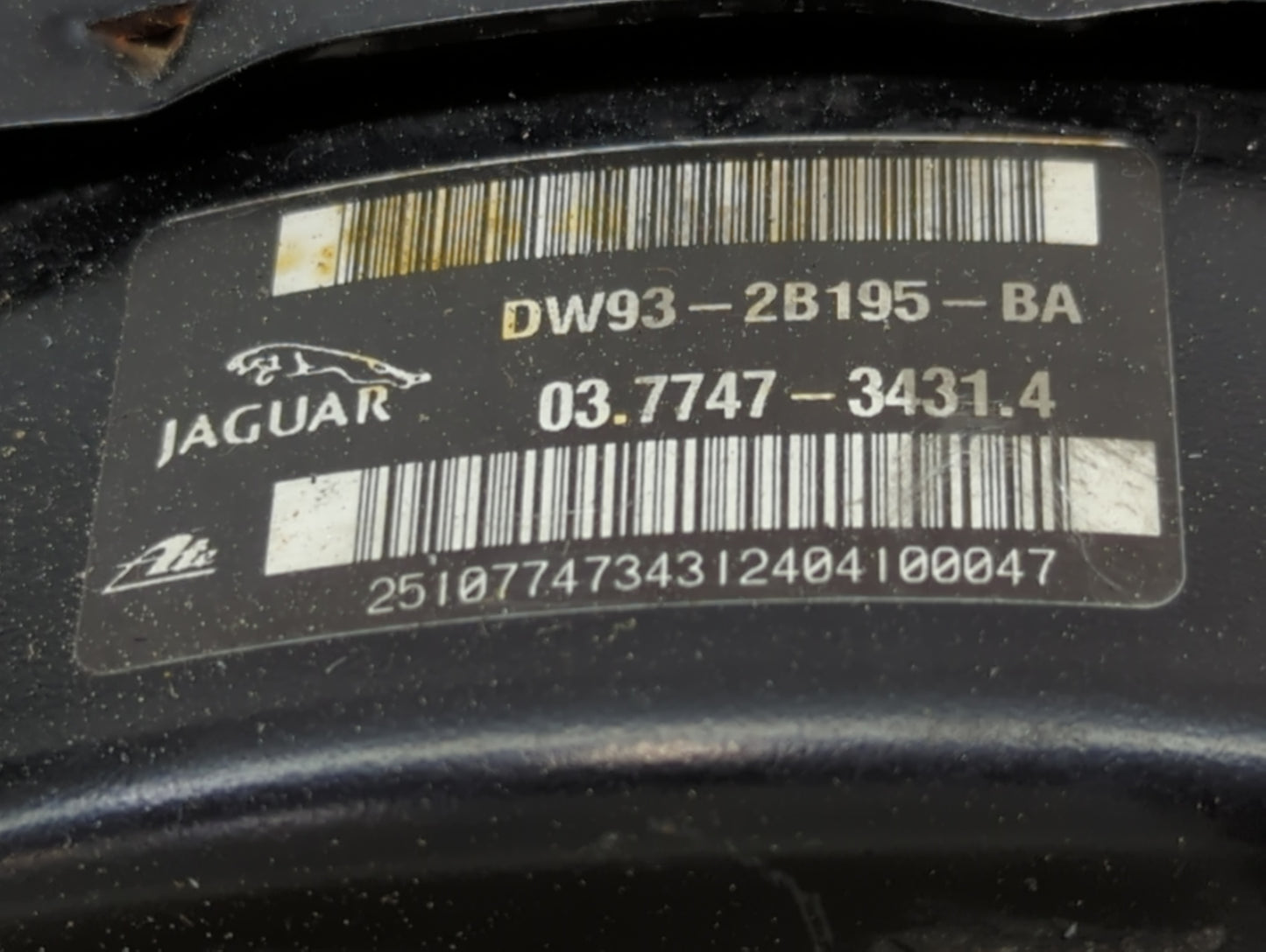 2013-2019 Jaguar Xj Power Brake Booster Oem - Oemusedautoparts1.com