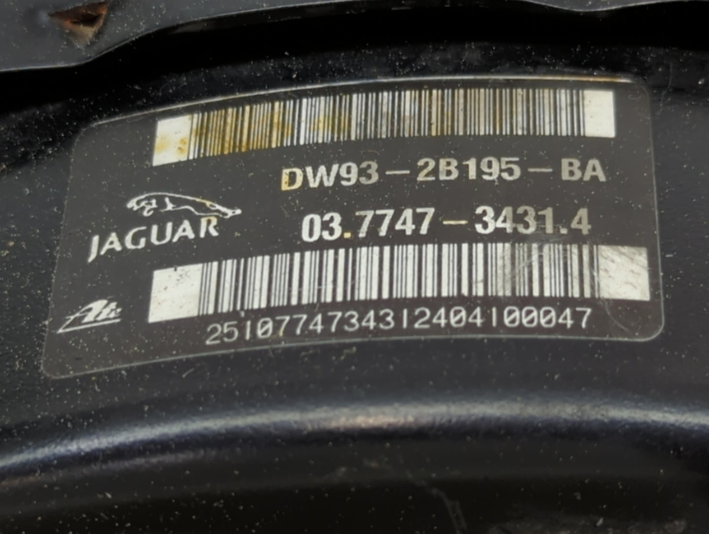 2013-2019 Jaguar Xj Power Brake Booster Oem 1450515 - Oemusedautoparts1.com