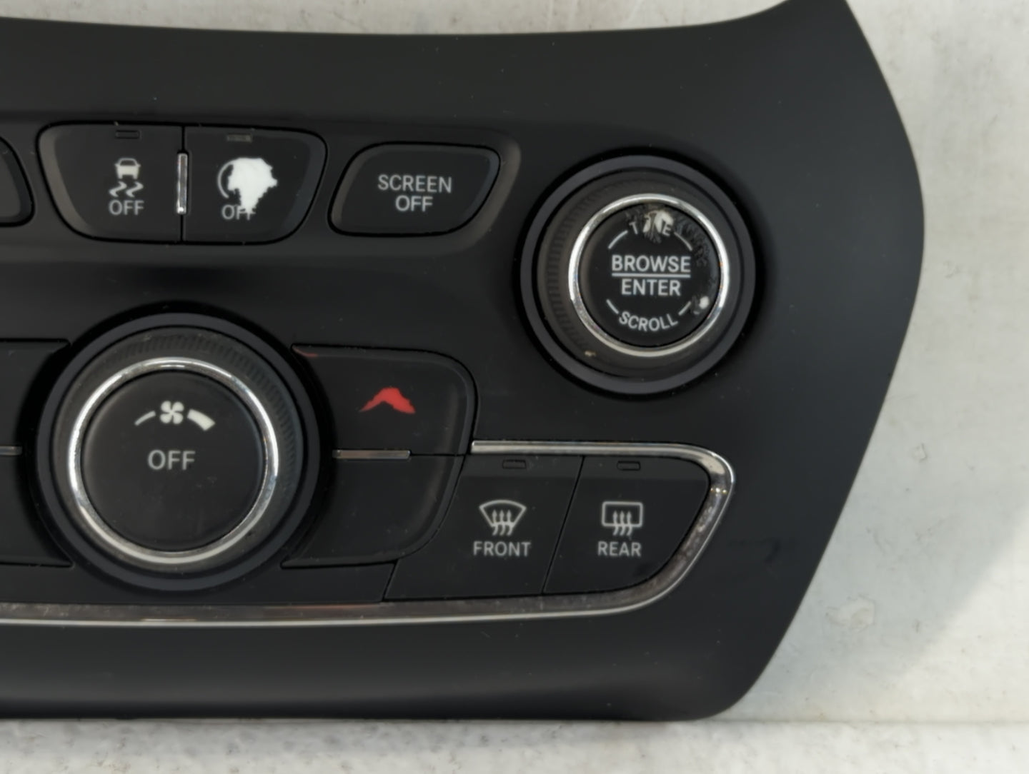 2019-2022 Jeep Cherokee Climate Control Module Temperature AC/Heater Replacement P/N:68285938AB Fits Fits 2019 2020 2021 202