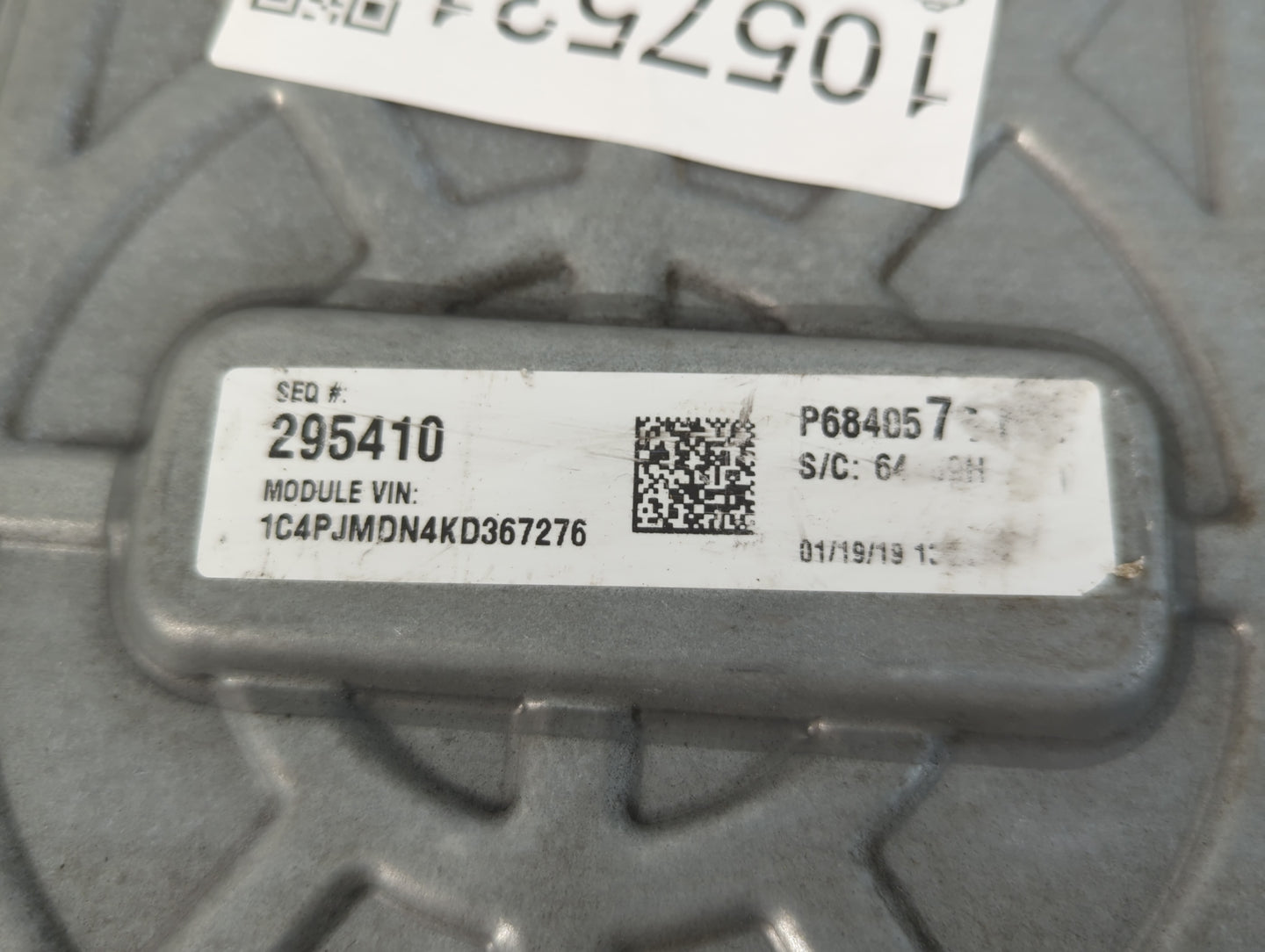 2019-2021 Jeep Cherokee PCM Engine Control Computer ECU ECM PCU OEM P/N:P05150861AH Fits Fits 2019 2020 2021 2022 OEM Used A