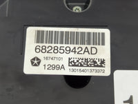 2019-2022 Jeep Cherokee Climate Control Module Temperature AC/Heater Replacement P/N:68285942AD Fits Fits 2019 2020 2021 202